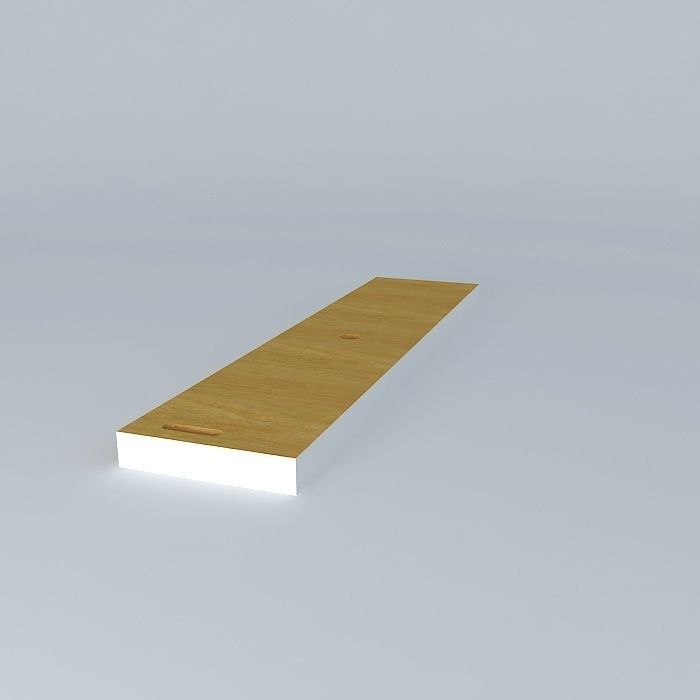 stoleshnitsa2 wooden shelf Free 3D model_1