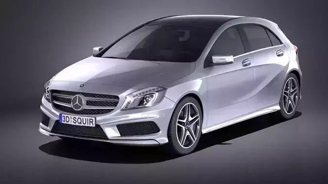 Mercedes-Benz A-Class 2015 VRAY