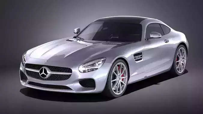 Mercedes-Benz AMG GT 2016 VRAY
