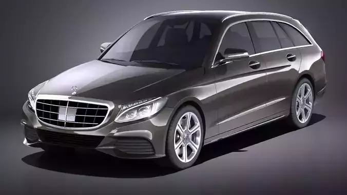 Mercedes Benz C Class W205 2017 estate VRAY