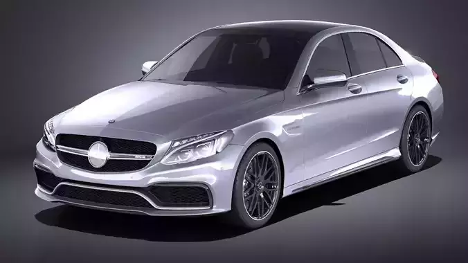 Mercedes-Benz C63 AMG sedan 2017 VRAY