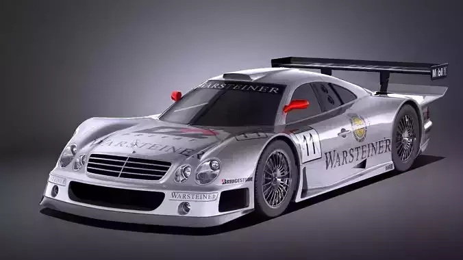 Mercedes-Benz CLK GTR 1998 VRAY