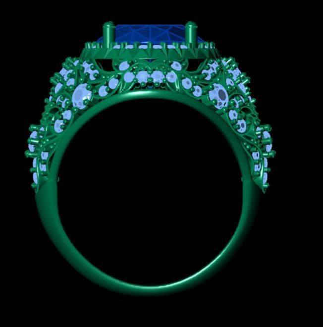 Ring akr 24 3D print model_7