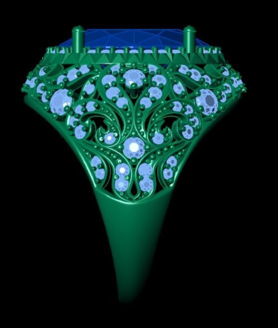 Ring akr 24 3D print model_6