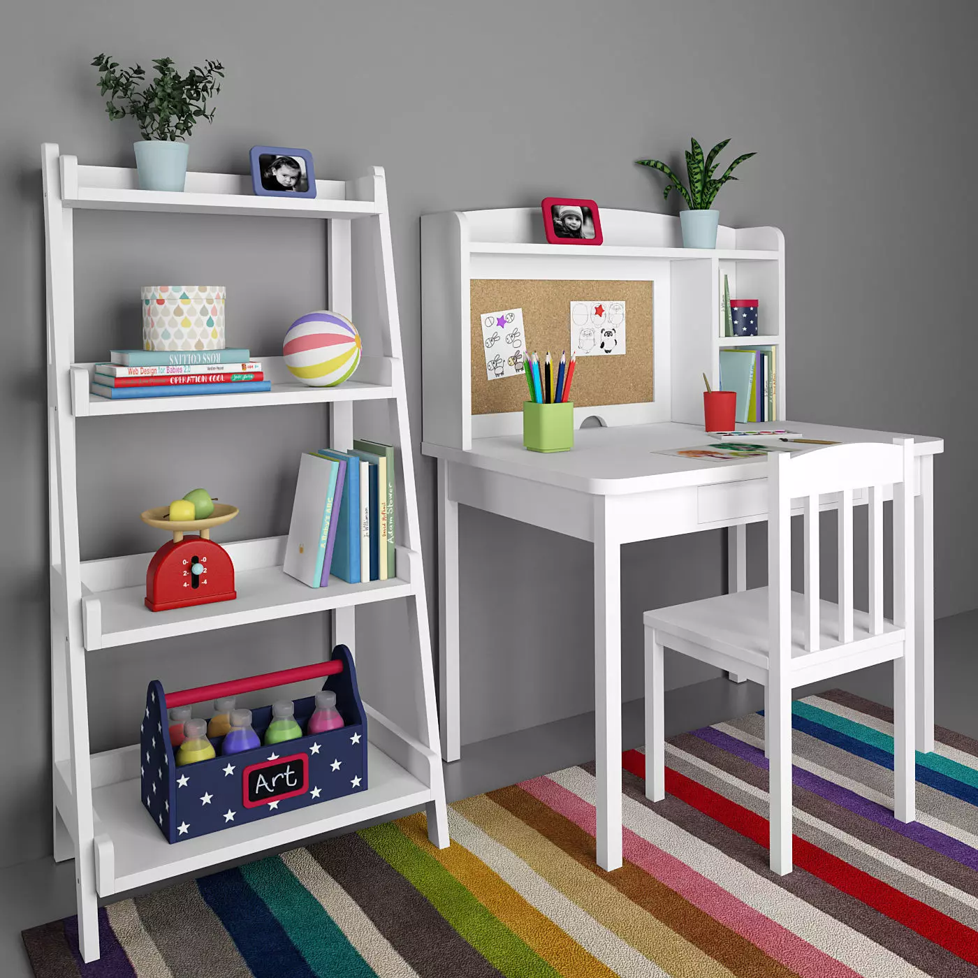 Childrens furniture 15 3D model_0