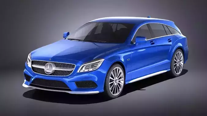 Mercedes-Benz CLS Shooting Brake 2015 VRAY