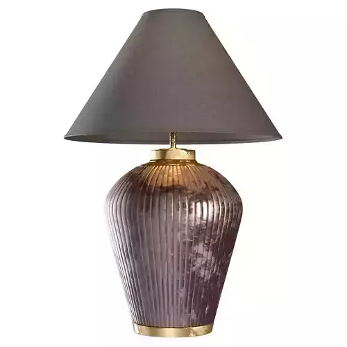 Desk brass lamp 2180-D with shade LS-001