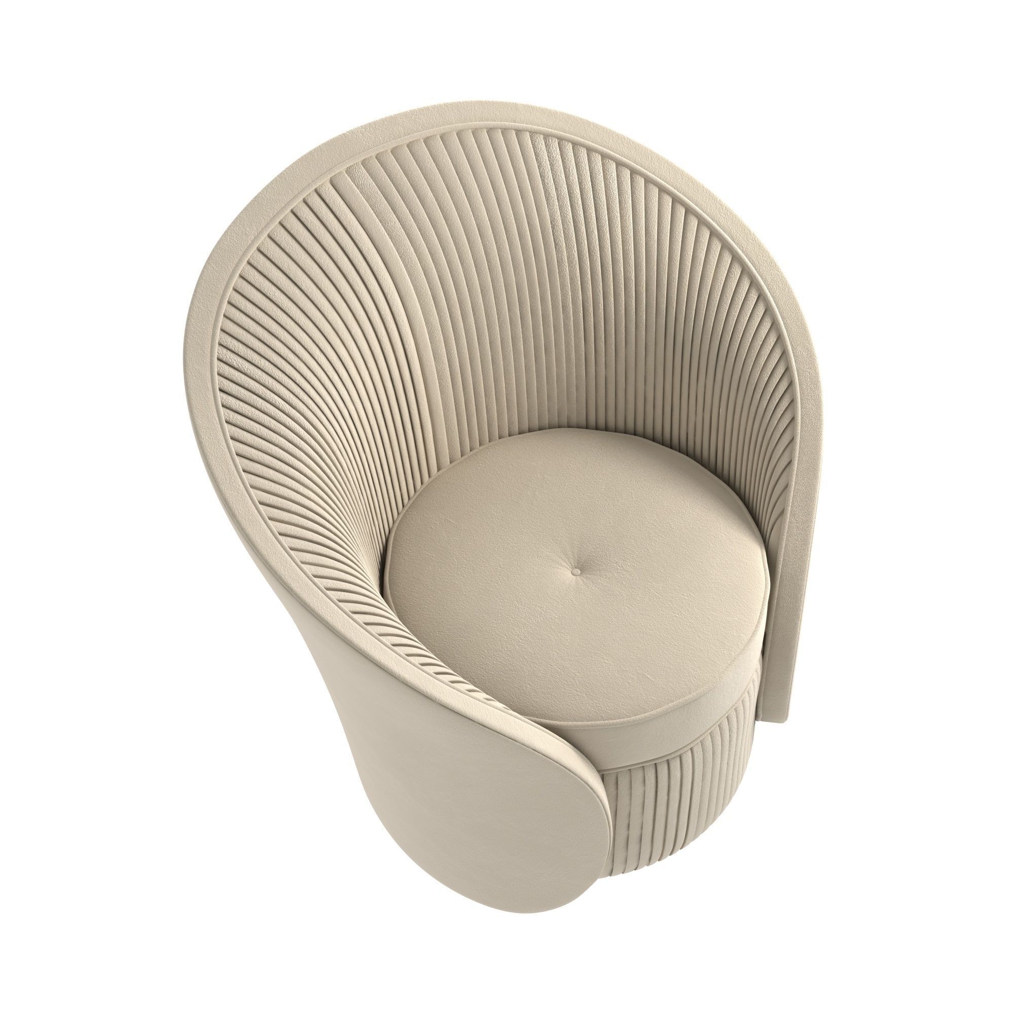 koket bloom chair in 3 variants 3D model_7