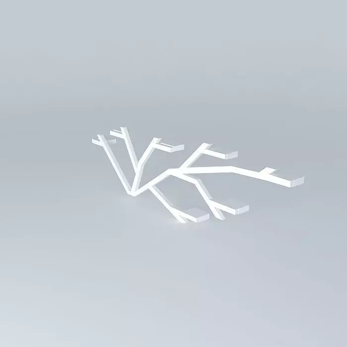 derevo prihozhka2 Free 3D model_0