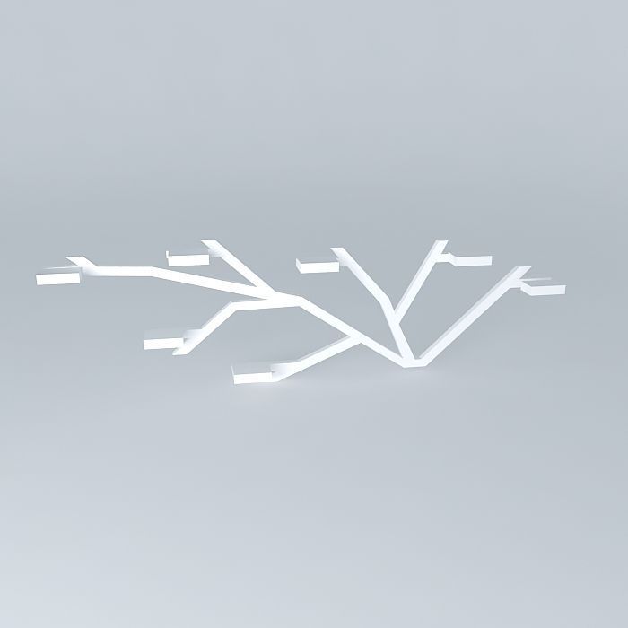 derevo prihozhka2 Free 3D model_2