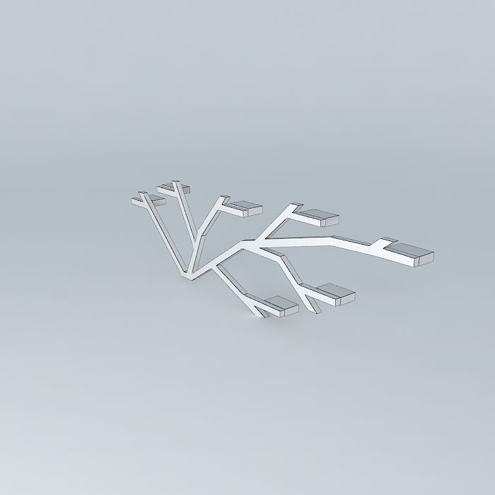 derevo prihozhka2 Free 3D model_3