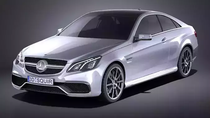 Mercedes-Benz E63 AMG Coupe 2015 VRAY