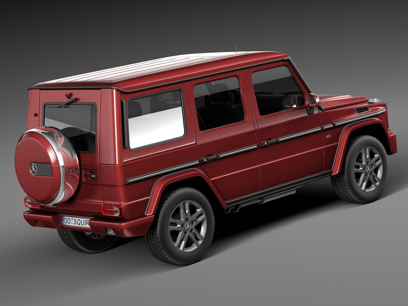 Mercedes-Benz G-Class 2016 3D model_4