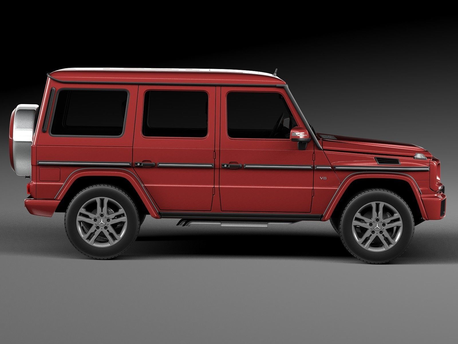 Mercedes-Benz G-Class 2016 3D model_6