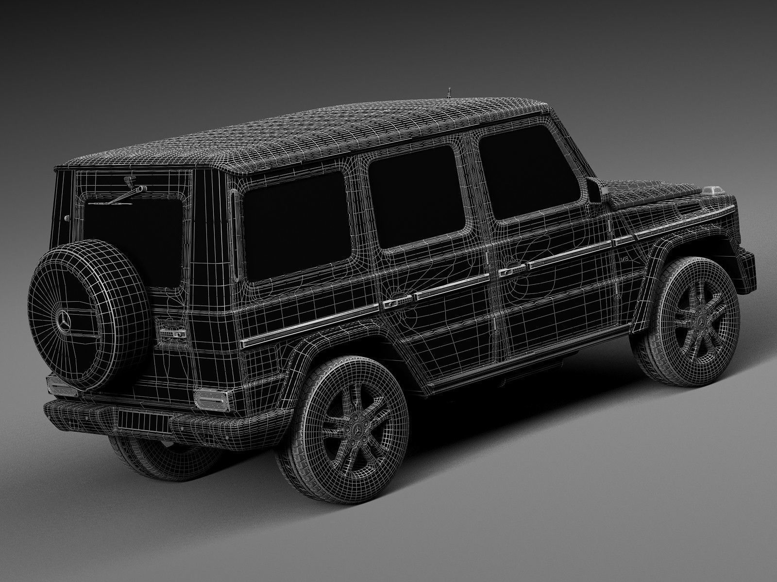 Mercedes-Benz G-Class 2016 3D model_15