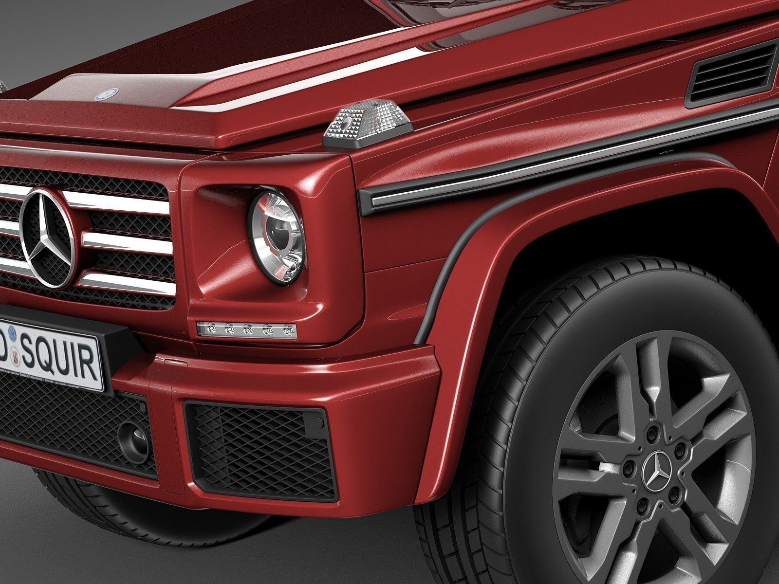 Mercedes-Benz G-Class 2016 3D model_2