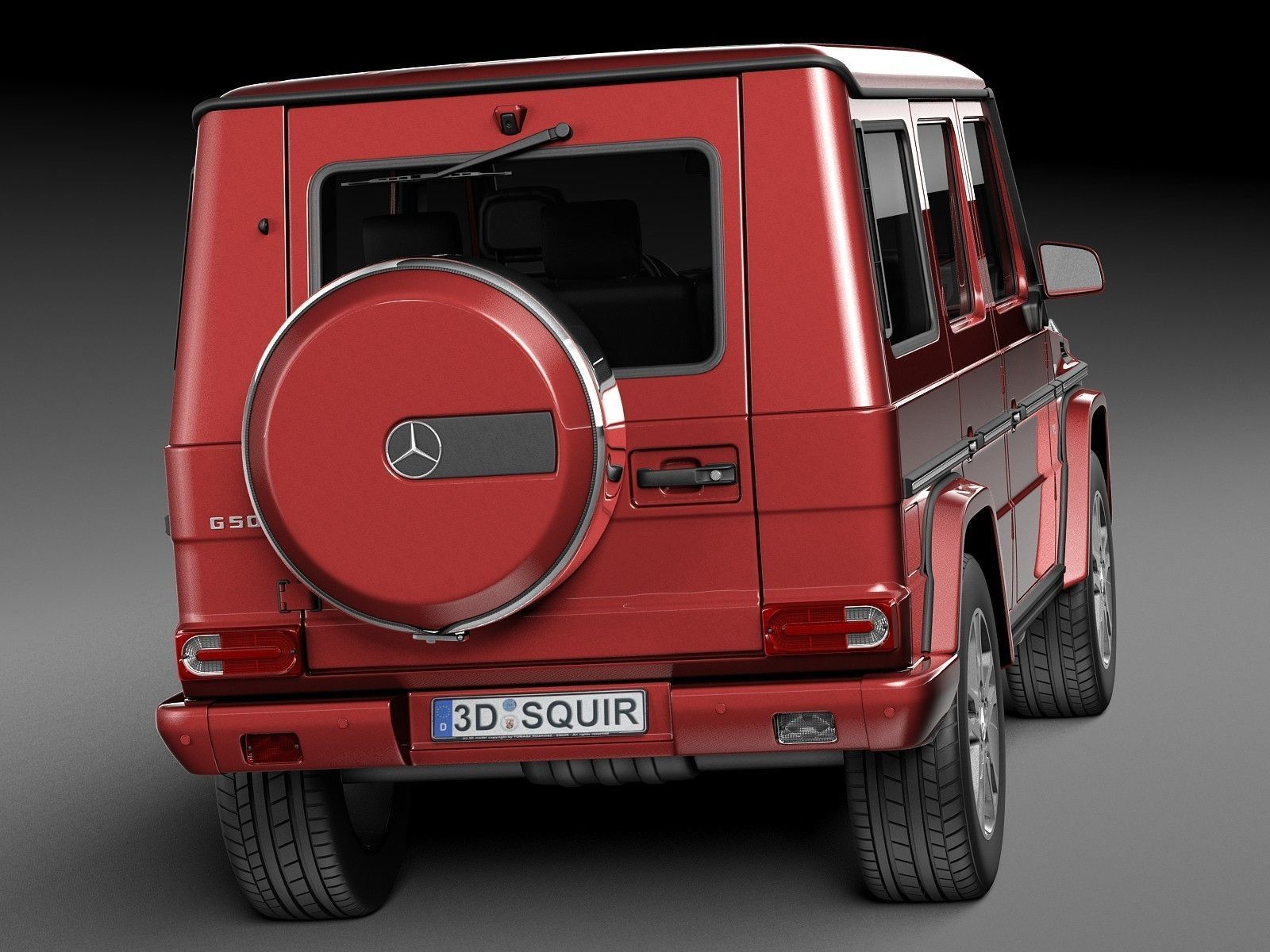 Mercedes-Benz G-Class 2016 3D model_5