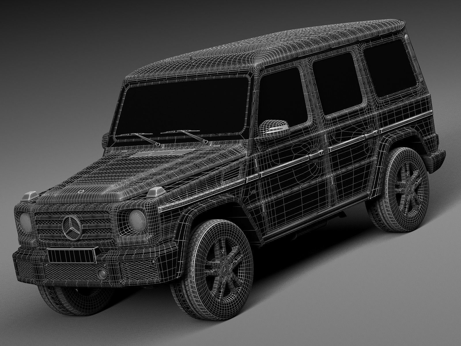 Mercedes-Benz G-Class 2016 3D model_14