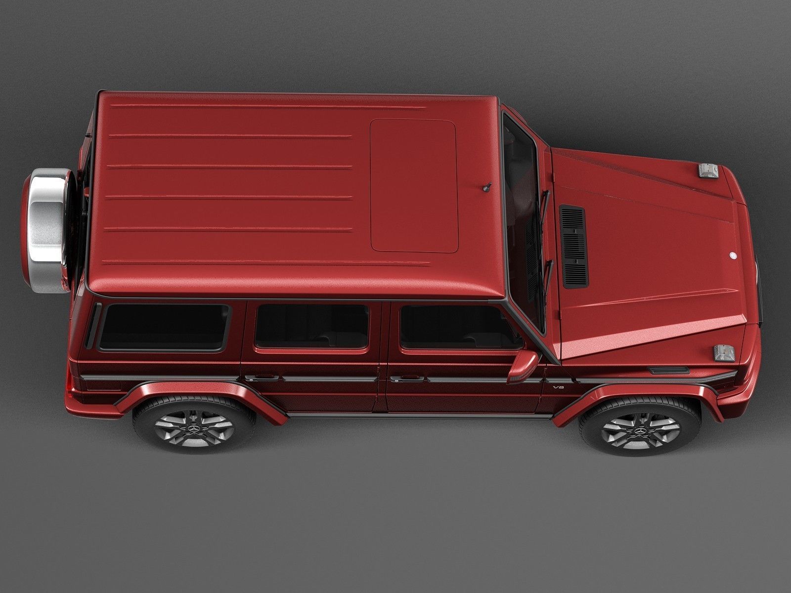 Mercedes-Benz G-Class 2016 3D model_7