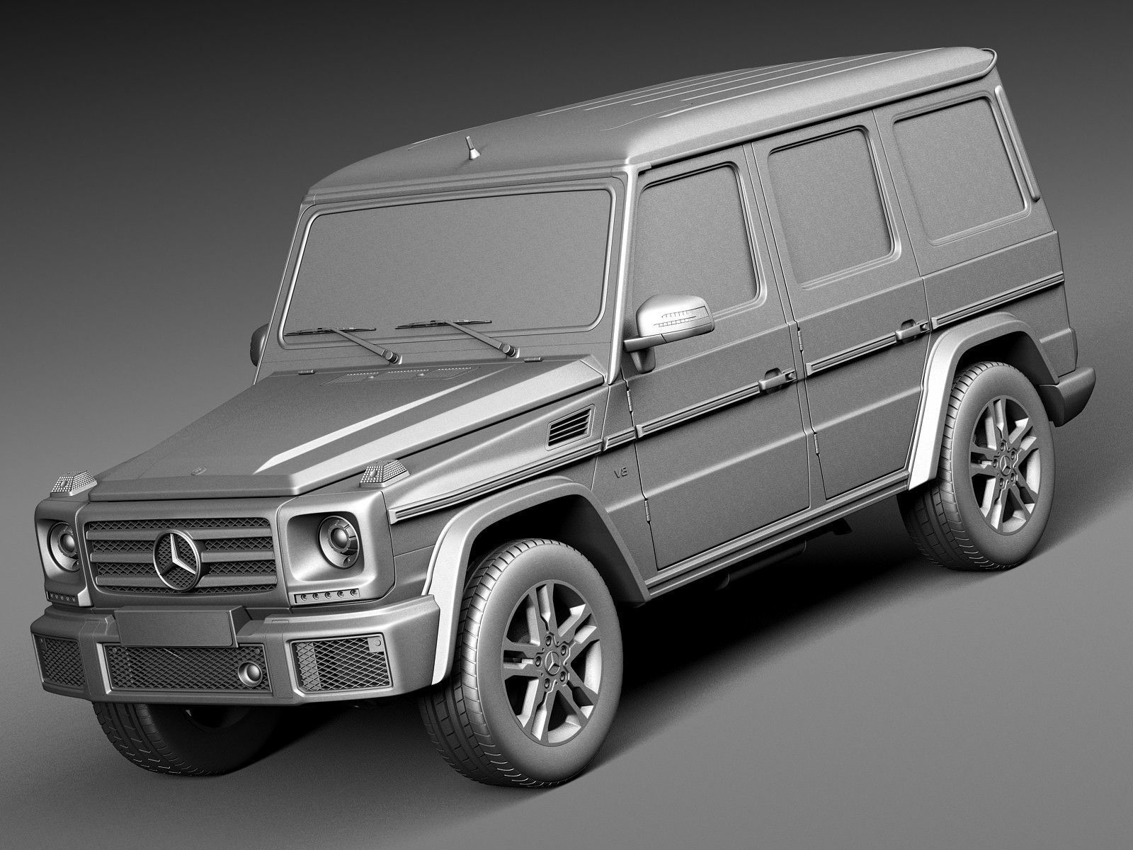 Mercedes-Benz G-Class 2016 3D model_8