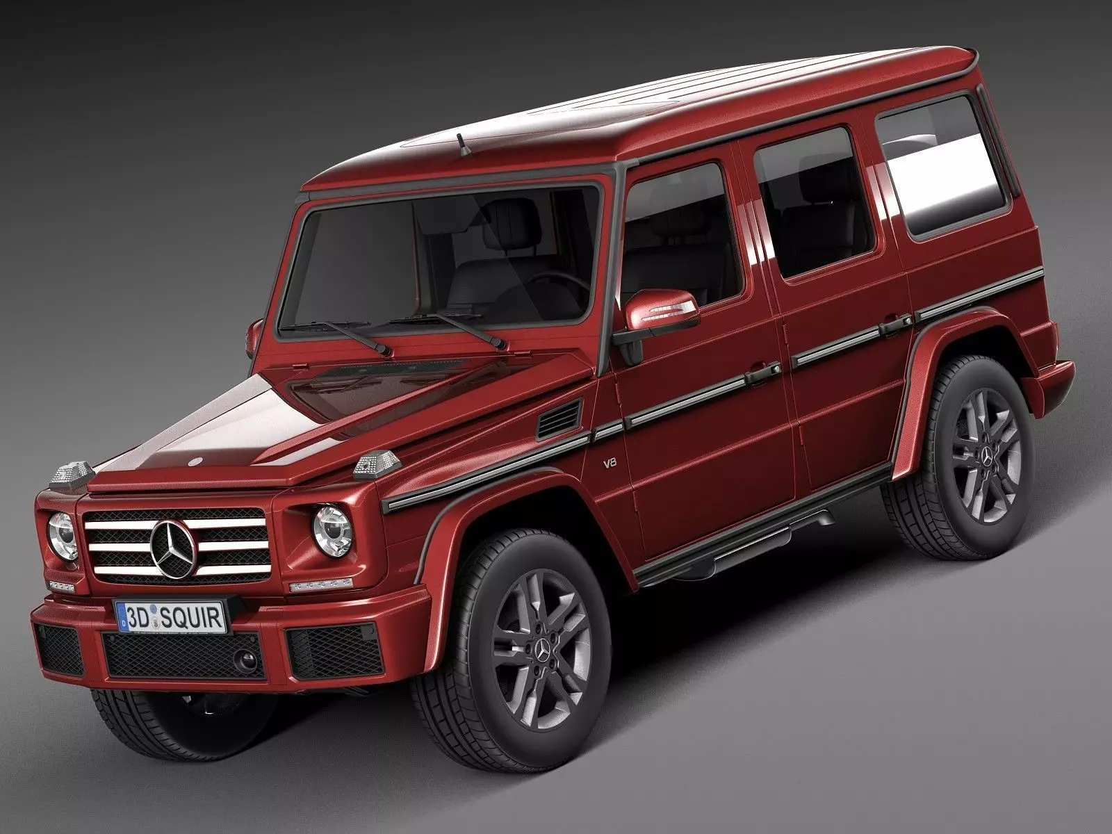Mercedes-Benz G-Class 2016 3D model_0
