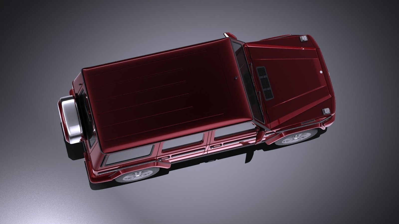 Mercedes-Benz G-Class 2017 VRAY 3D model_7