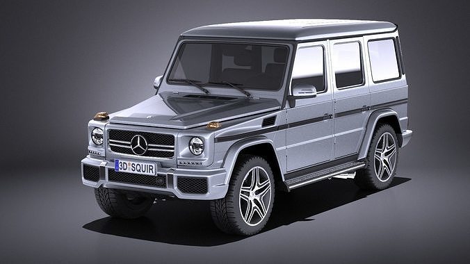 Mercedes G63 AMG 2015 VRAY 3D model