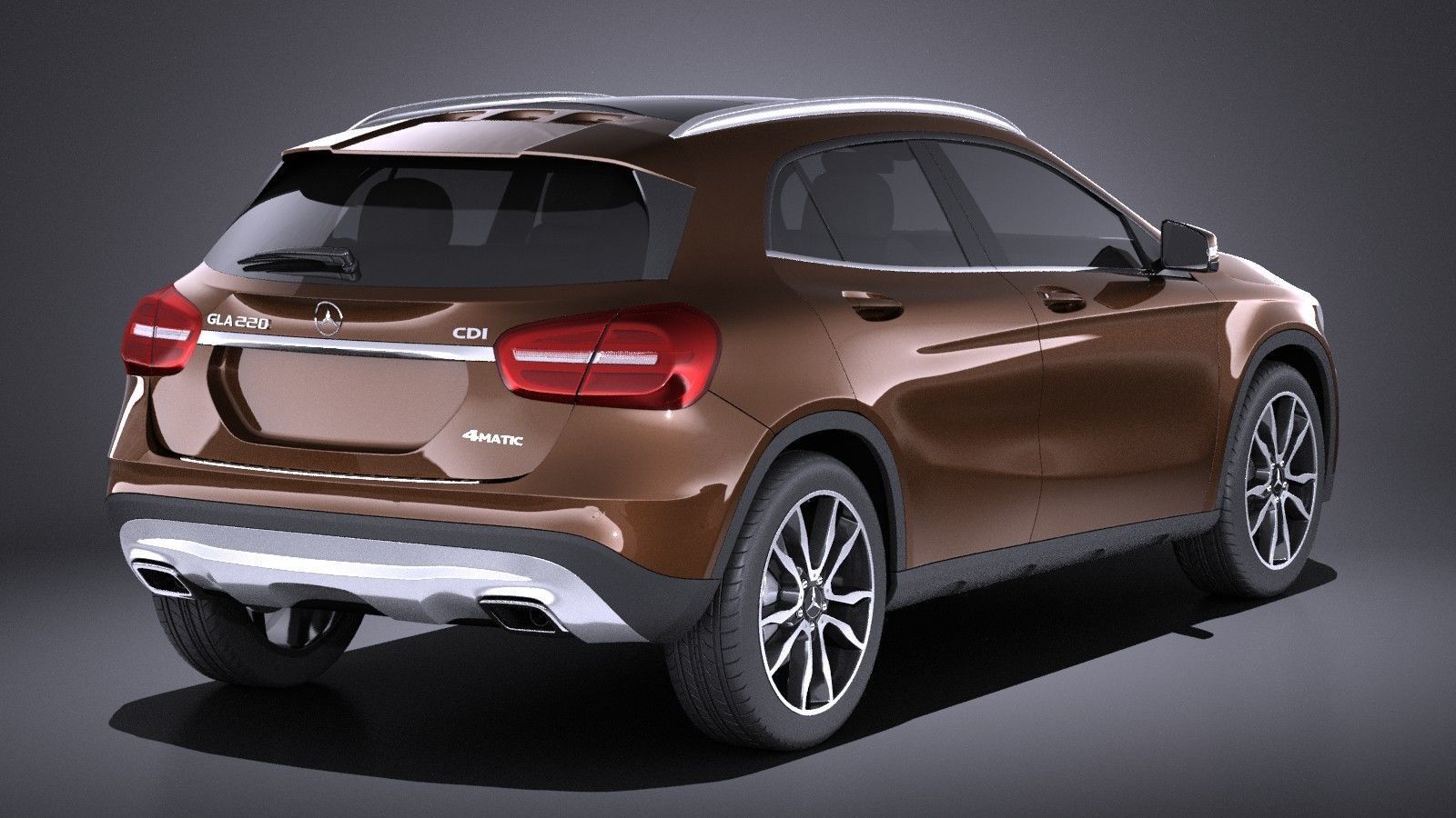 Mercedes Benz GLA 2015 VRAY 3D model_5