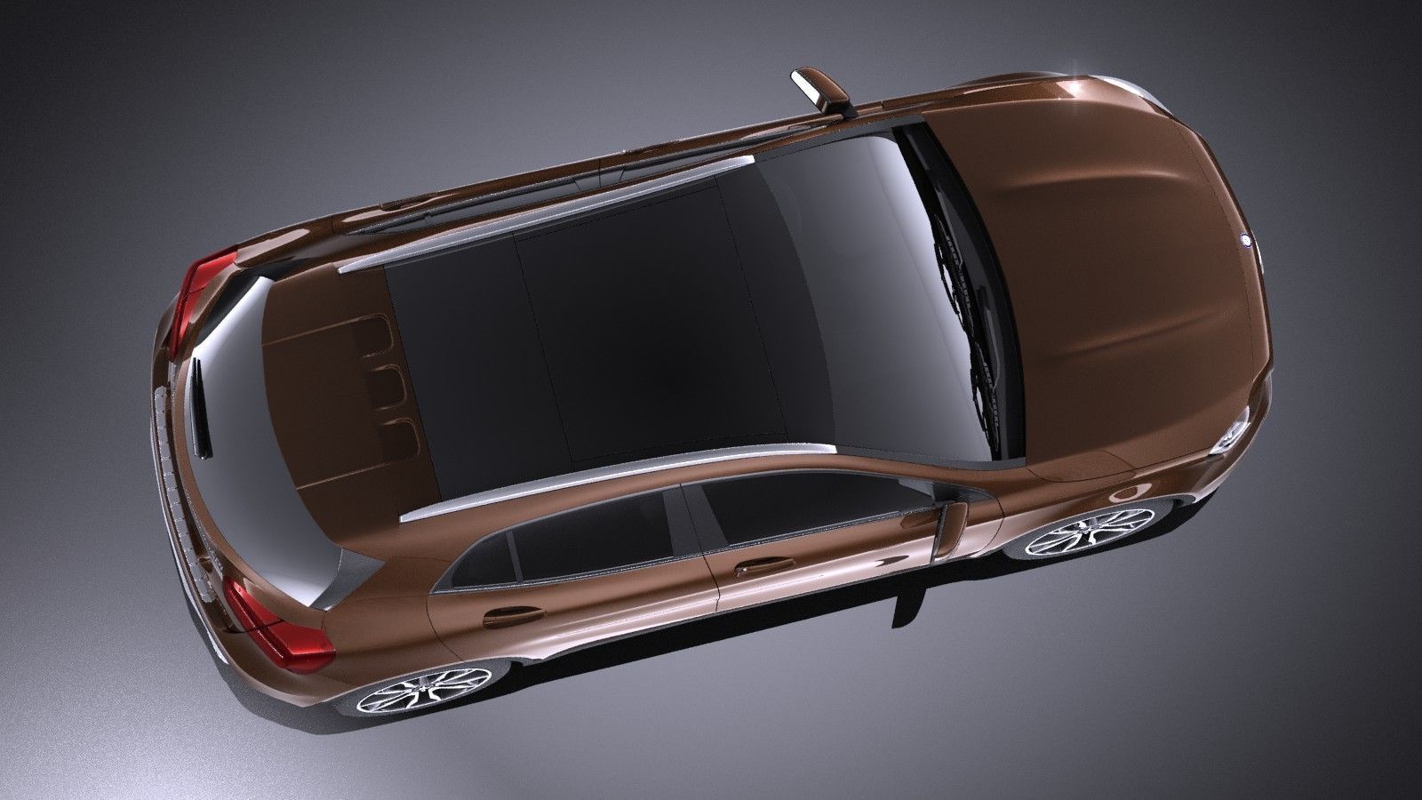 Mercedes Benz GLA 2015 VRAY 3D model_7