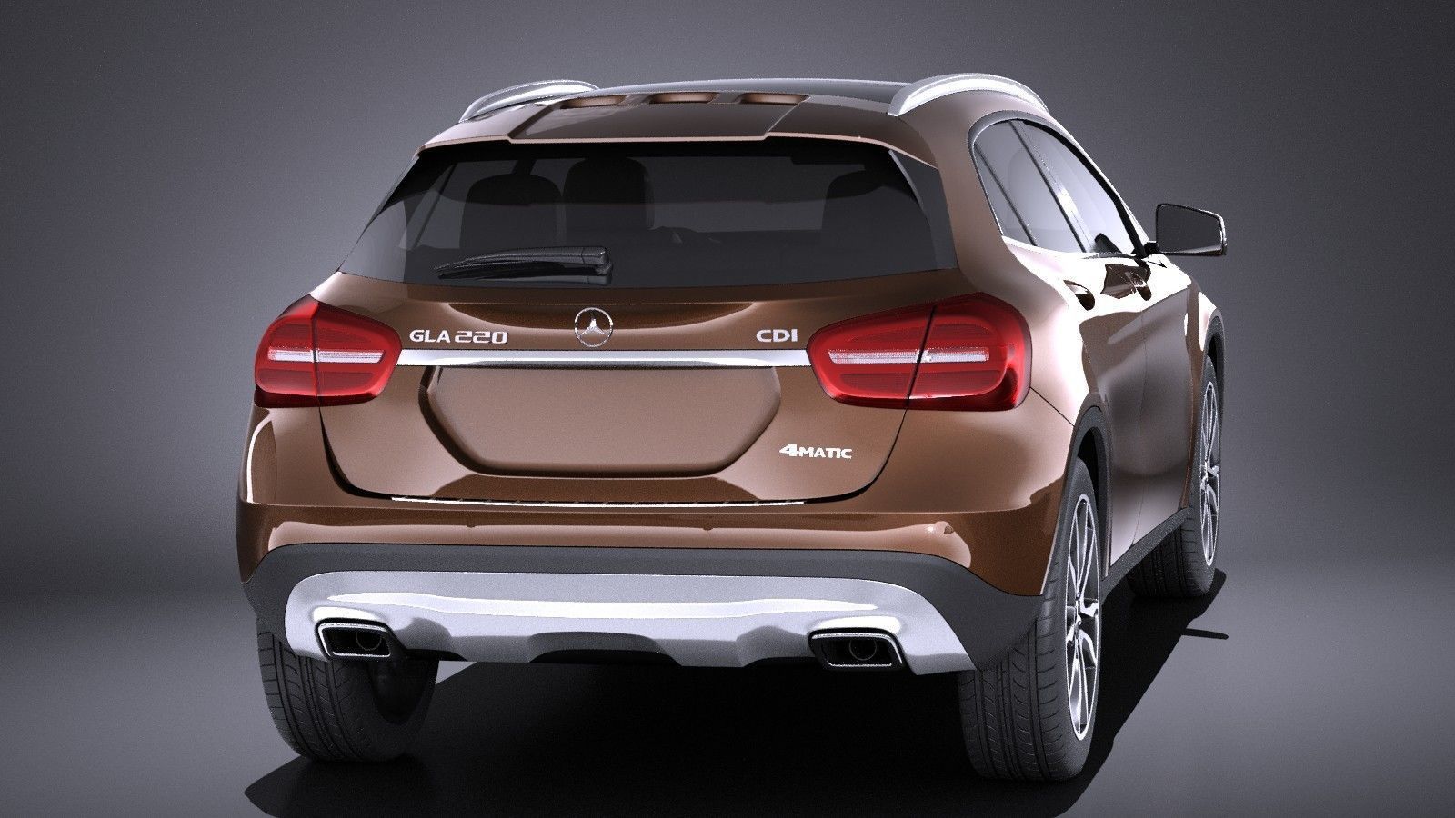 Mercedes Benz GLA 2015 VRAY 3D model_4