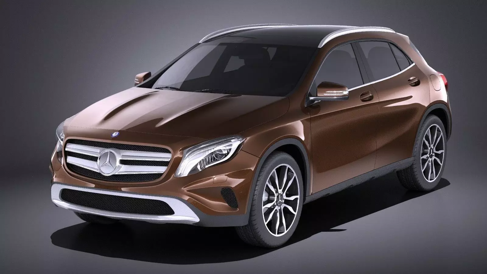 Mercedes Benz GLA 2015 VRAY 3D model_0