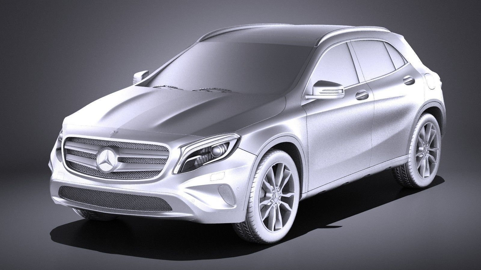 Mercedes Benz GLA 2015 VRAY 3D model_8