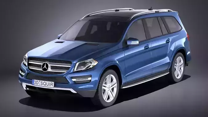 Mercedes-Benz GL-Class 2014 VRAY