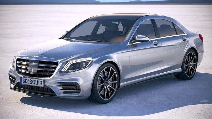 Mercedes S-class 2018 3D model