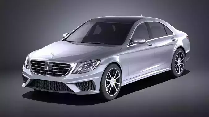 Mercedes-Benz S-Class S63 AMG 2016 VRAY