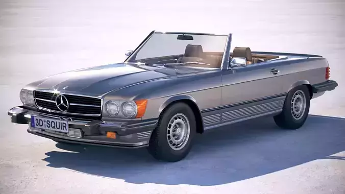 Mercedes SL USA r107 1981