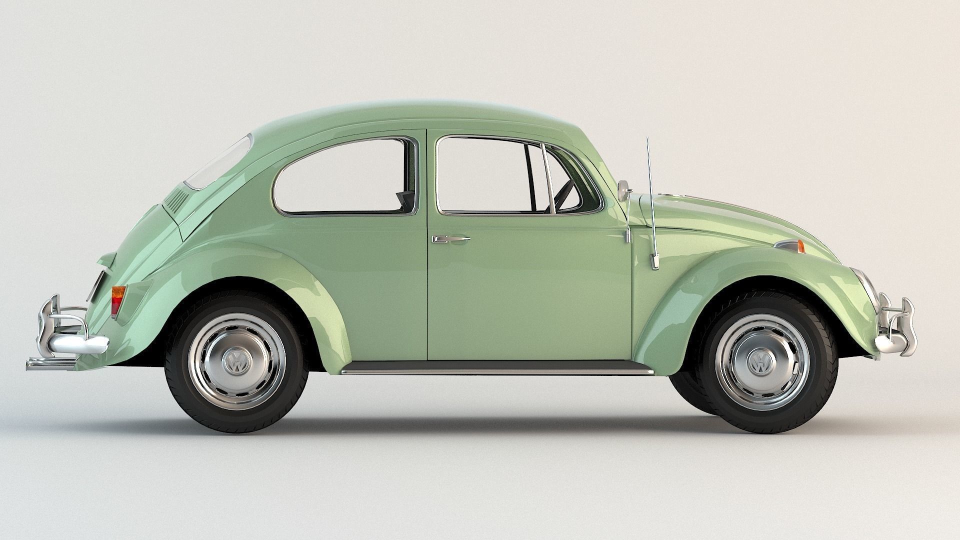 Volkswagen Beetle Free 3D model_2