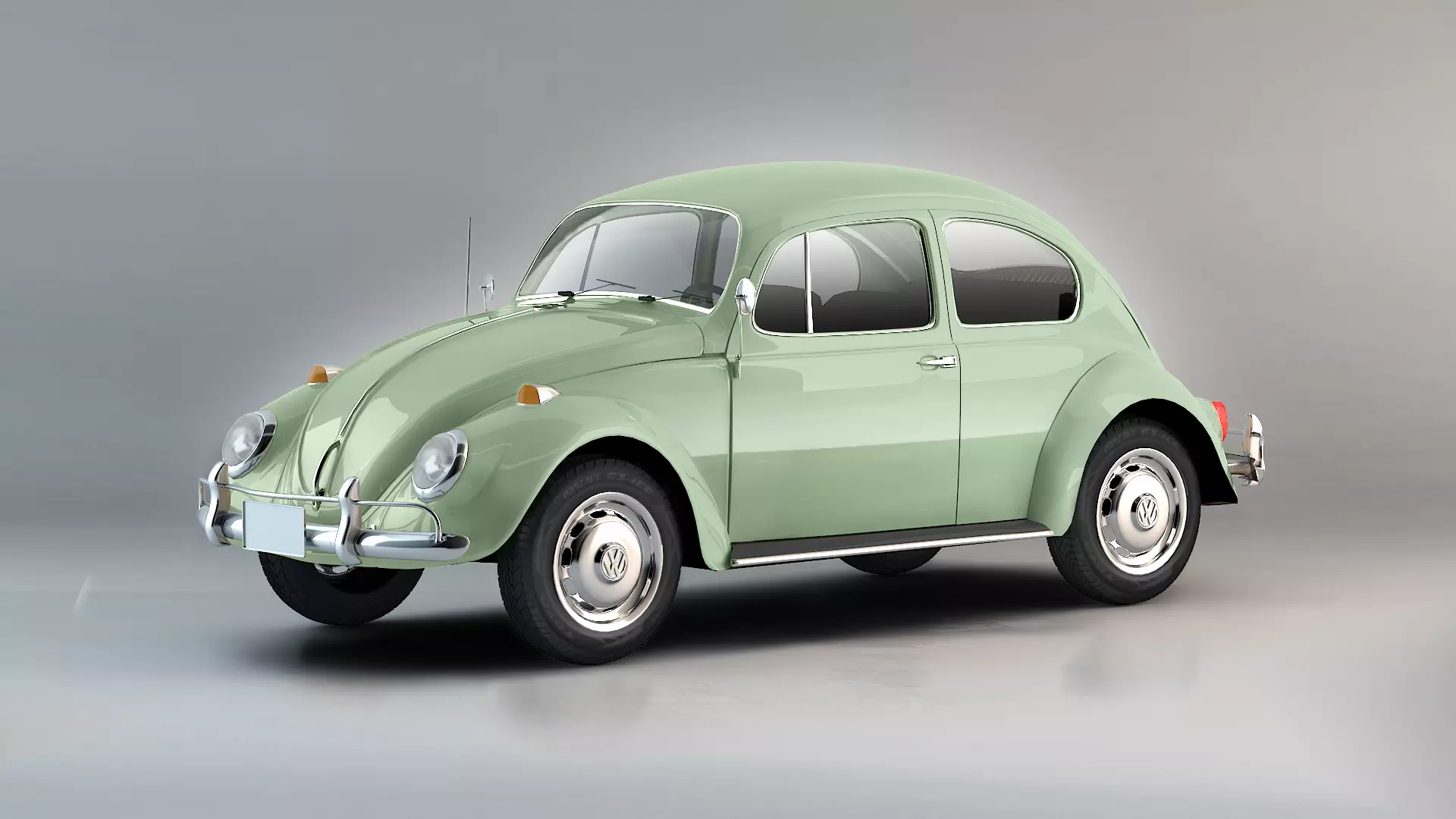 Volkswagen Beetle Free 3D model_0