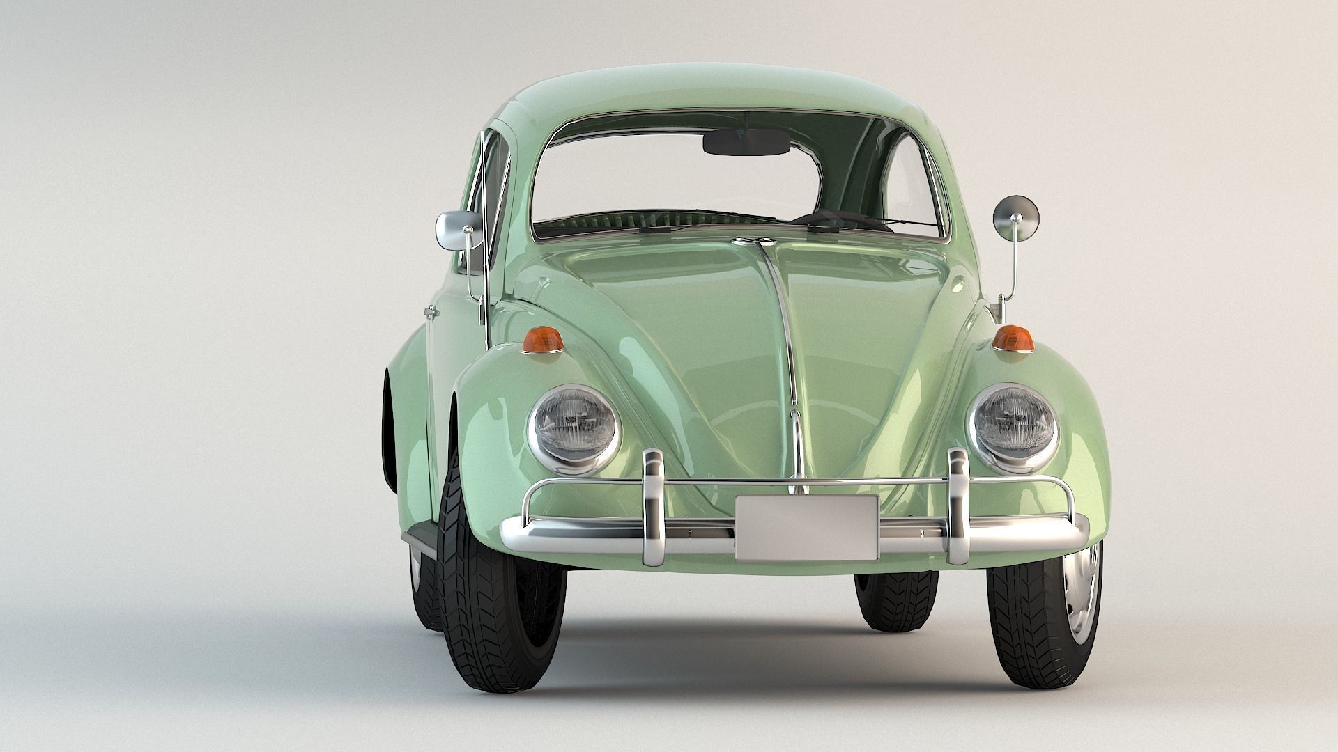 Volkswagen Beetle Free 3D model_3