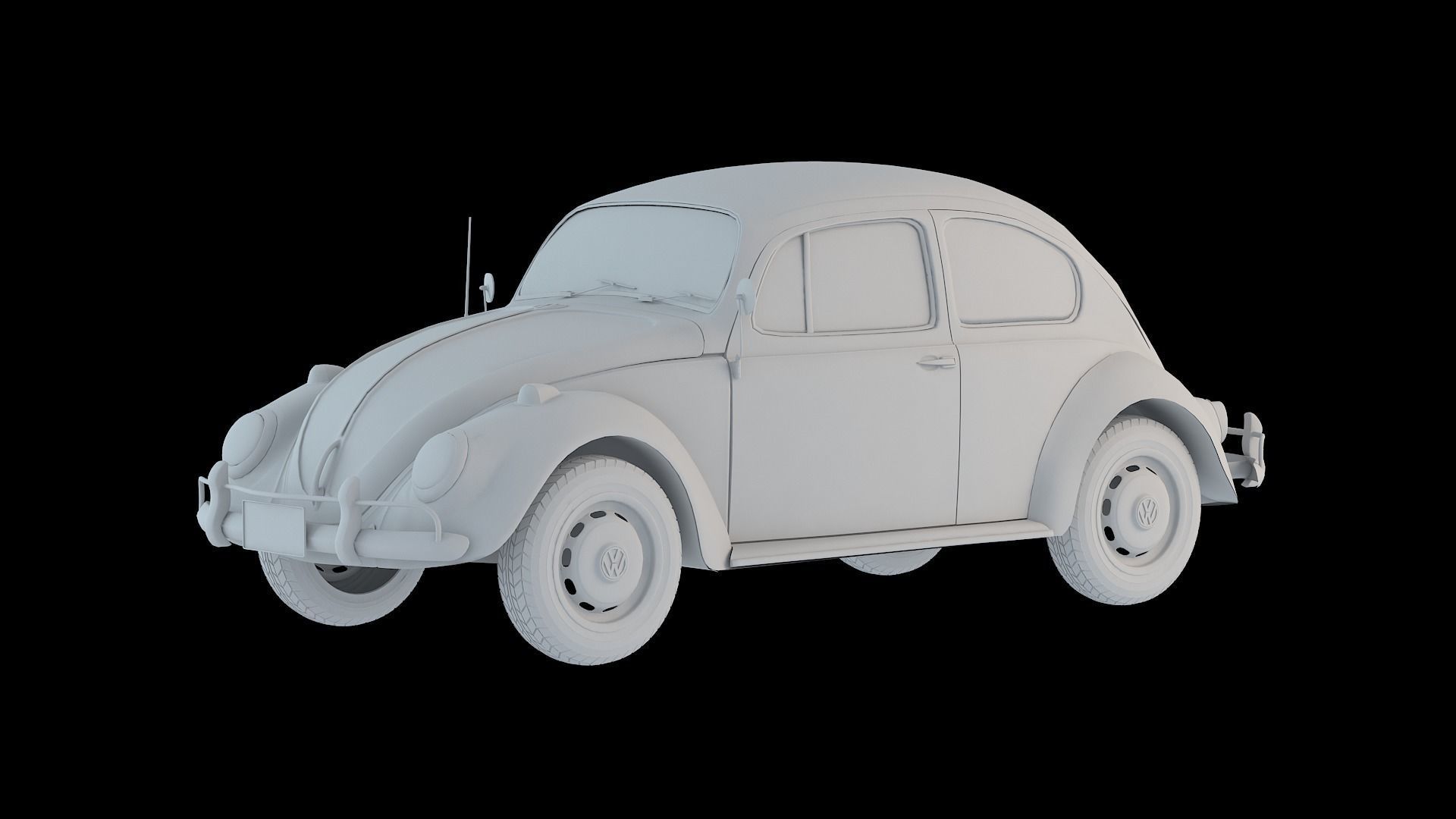 Volkswagen Beetle Free 3D model_8