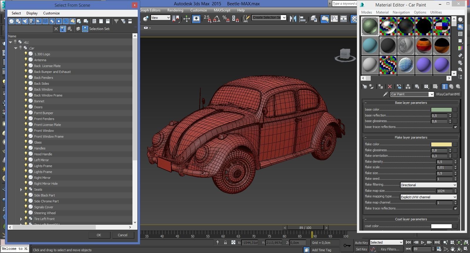 Volkswagen Beetle Free 3D model_11