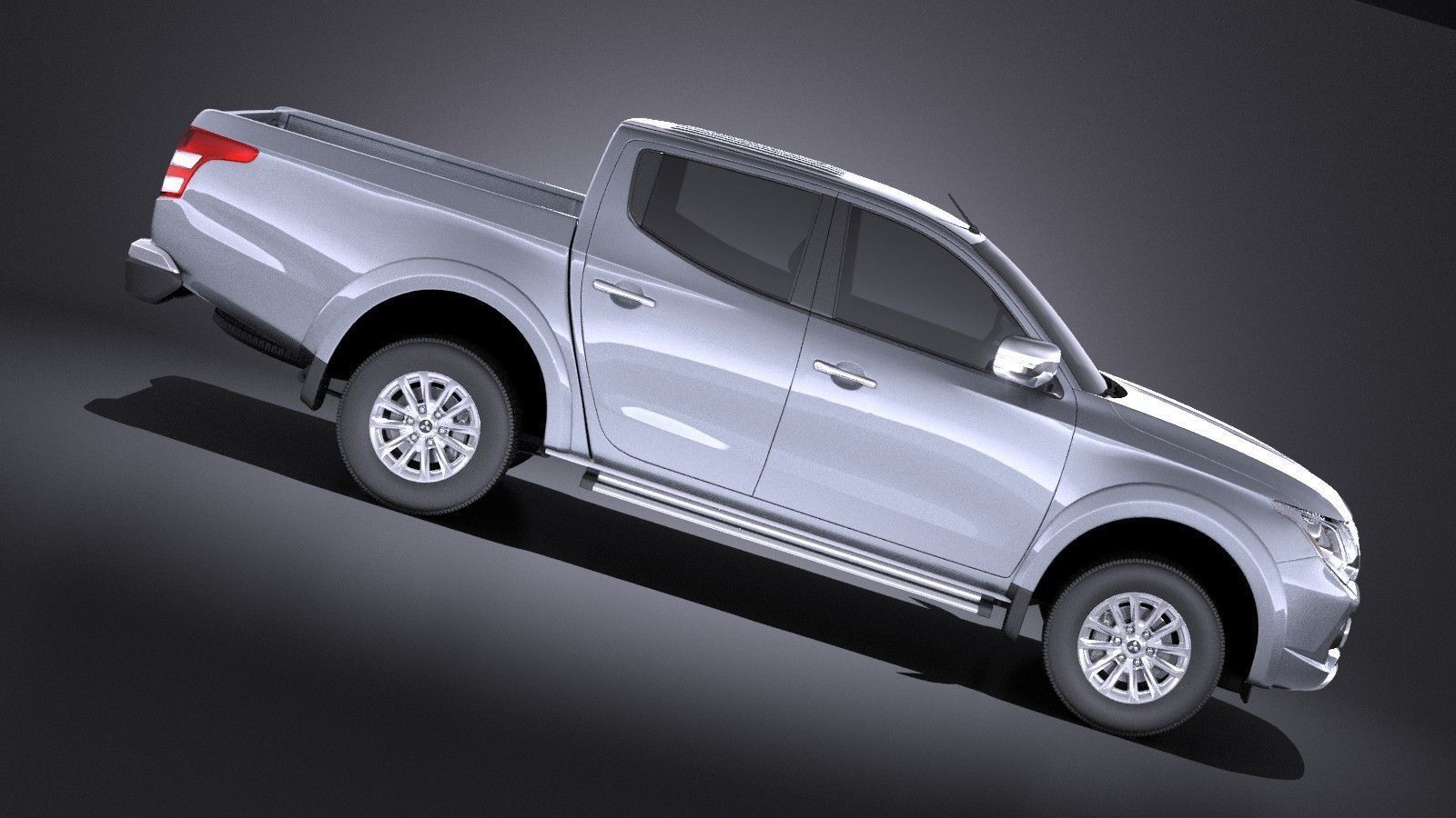 Mitsubishi L200 2017 VRAY 3D model_6