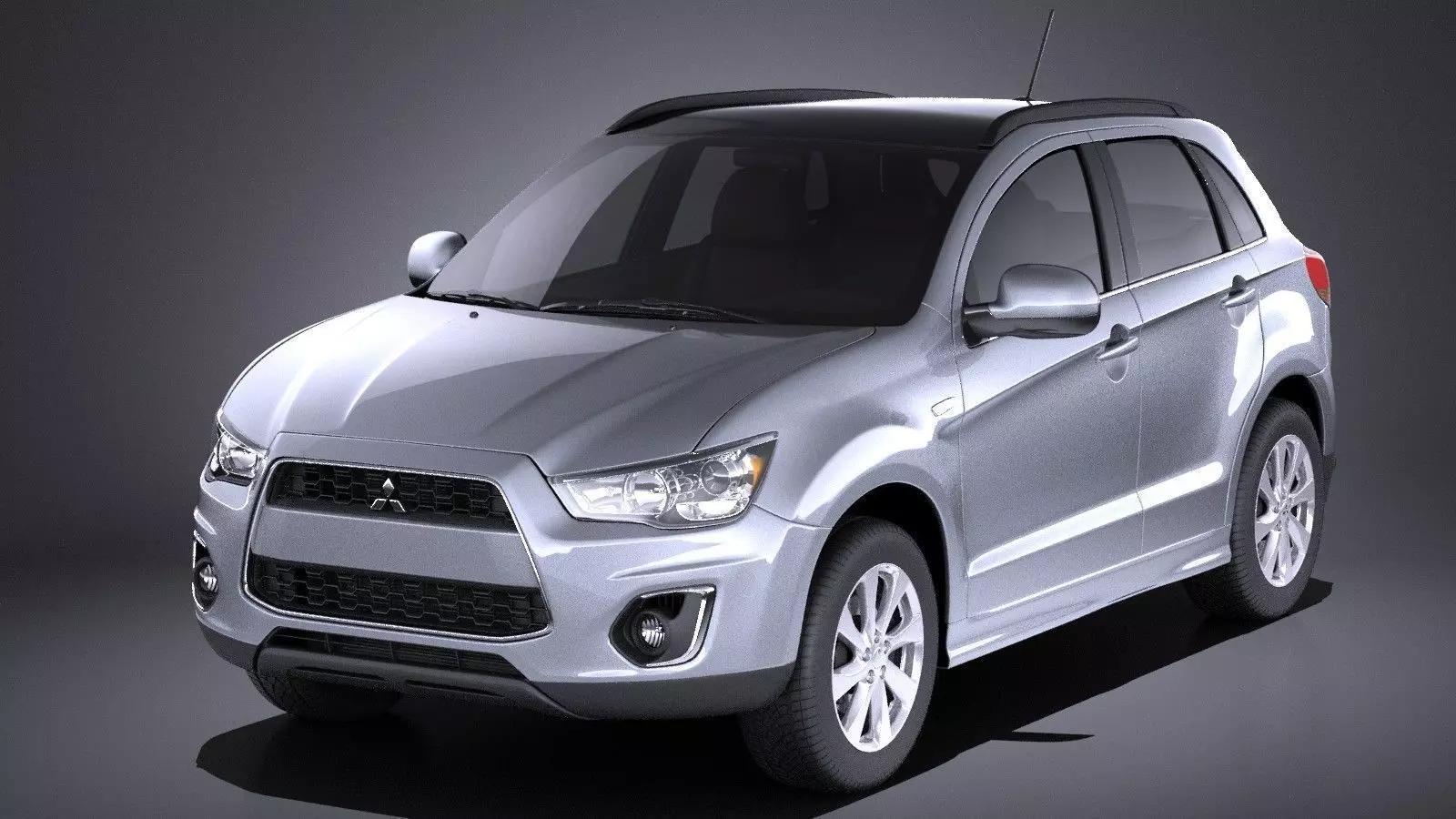 Mitsubishi RVR ASX 2015 VRAY 3D model