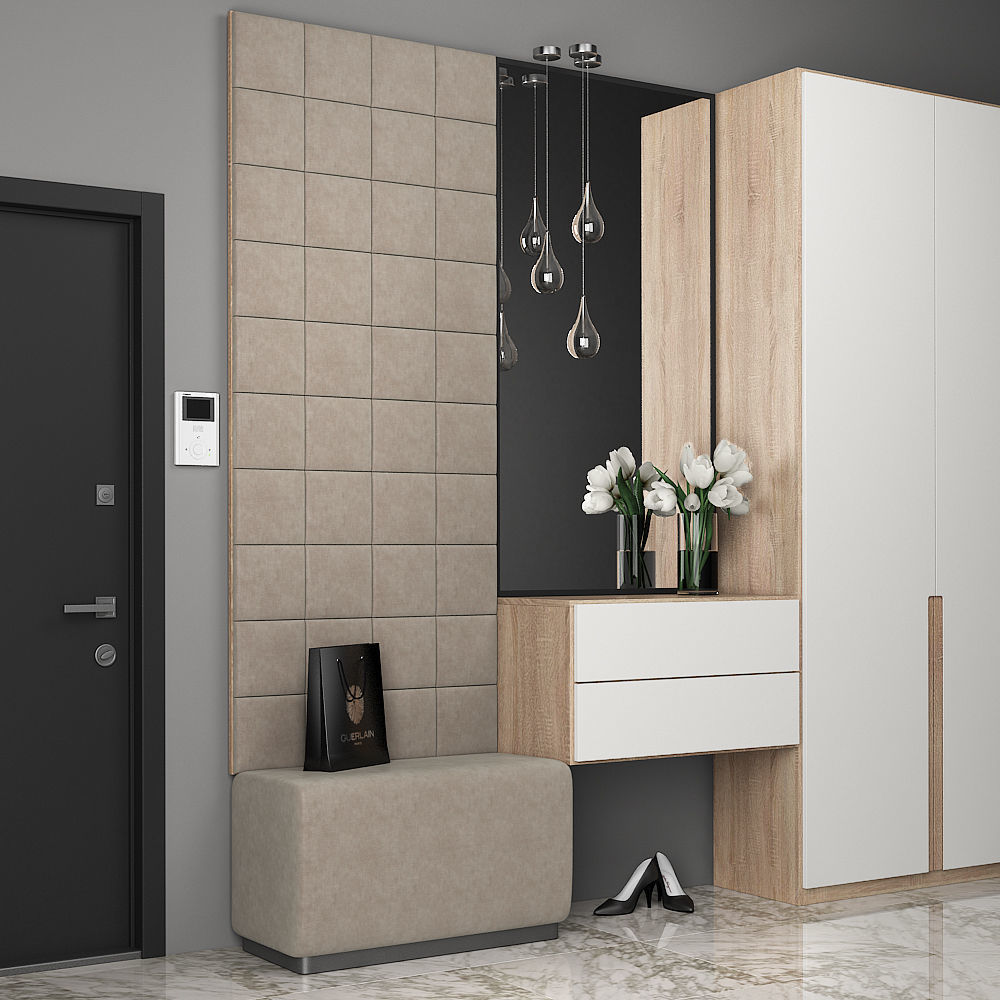 Entryway furniture 21  3D model_1