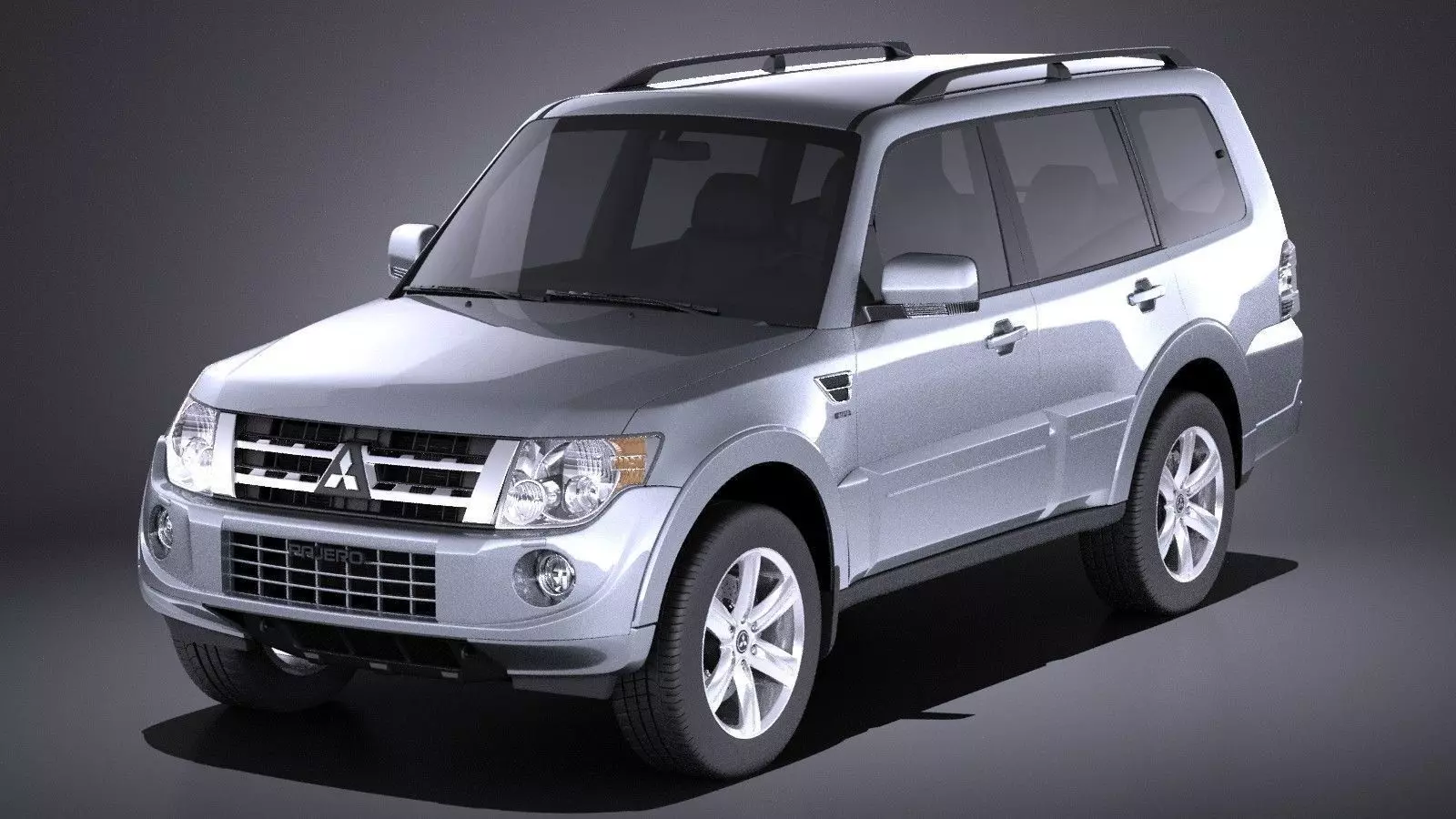 Mitsubishi Pajero 2006-2014 VRAY 3D model_0