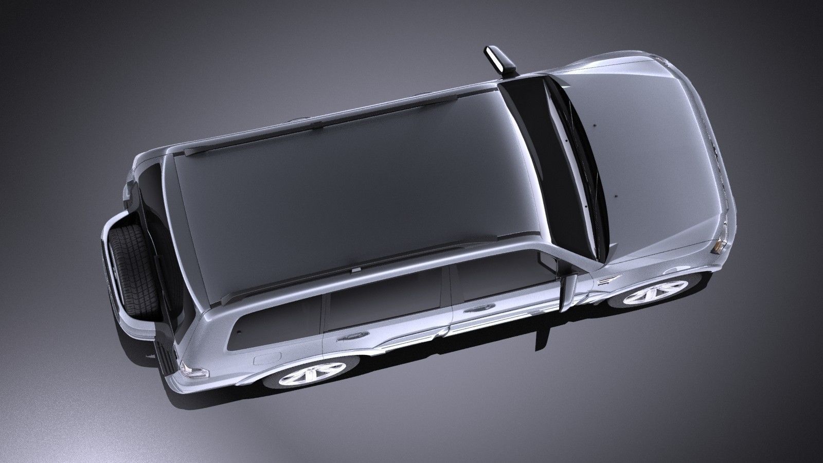 Mitsubishi Pajero 2006-2014 VRAY 3D model_7