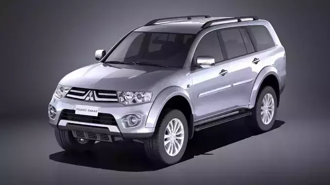 Mitsubishi Pajero Dakar 2015 VRAY