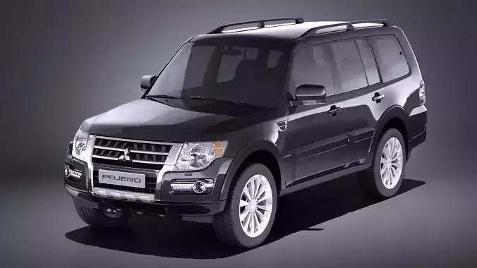 Mitsubishi Pajero Full 2015 VRAY