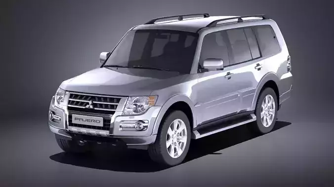 Mitsubishi Pajero Montero 2015 VRAY