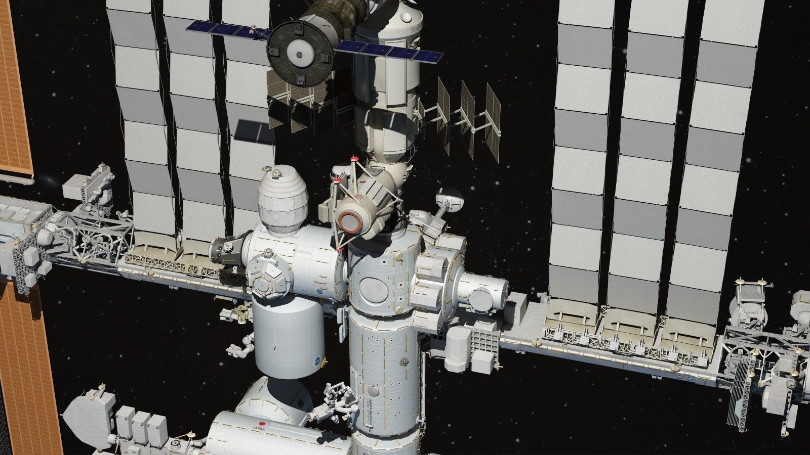 NASA International Space Station 3D model_17